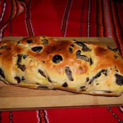 Bread with Black Olives