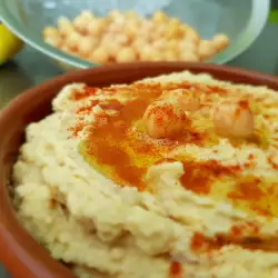 Hummus with Toasted Sesame Seeds