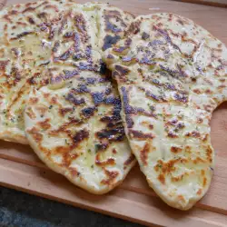 Indian Naan Bread with Aromatic Spices