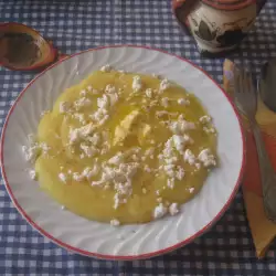 Kachamak with Feta Cheese, Butter and Mixed Spices