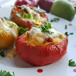 Stuffed Roasted Bell Peppers