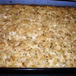 Casserole with Cauliflower and Eggs