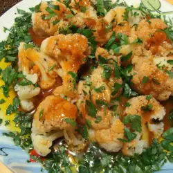 Cauliflower in Sweet and Sour Sauce