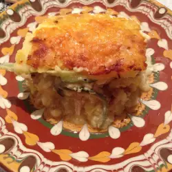 Potato Gratin with Chicken Meat