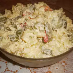 Potato Salad with Homemade Mayonaise