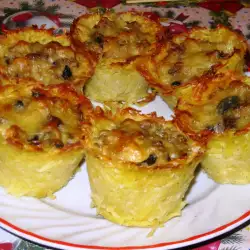 Potato Baskets with Mixed Filling