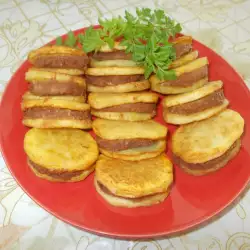 Potato Slices with Mince