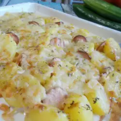 Oven Baked Potatoes with Parmesan