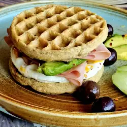 Keto Waffles with Almond and Sunflower Flour