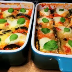 Keto Lasagna with Zucchini, Spinach and Cheese