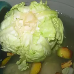 Sauerkraut in a Drum with Horseradish