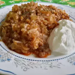 Roasted Sauerkraut with Rice