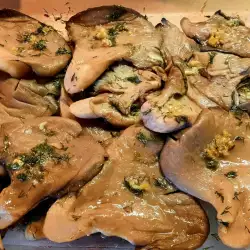Oven-Made Sautéed Oyster Mushrooms