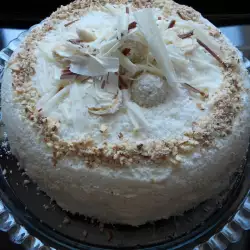 Almond-Cocoa Rafaello Cake