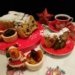 Christmas Stollen with Green Fig Jam