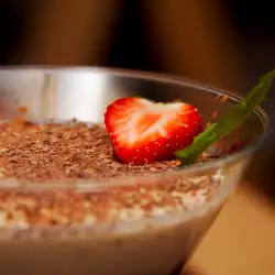 Chocolate Parfait with Strawberries