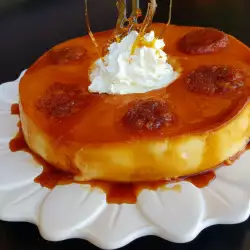 Crème Caramel with Muffins