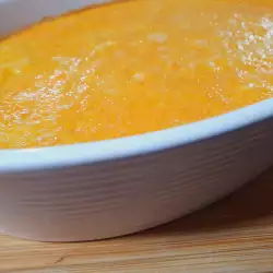 Light Cream Caramel with Rice and Pumpkin