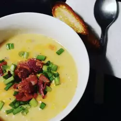 Potato and Bacon Cream Soup