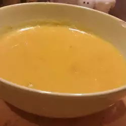 Cream Soup of Red Lentils and Turmeric