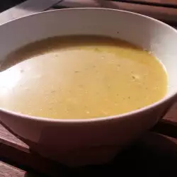 Creamy Soup with Pumpkin, Potatoes and Carrots