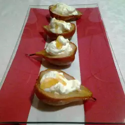 Pears with Mascarpone and Honey