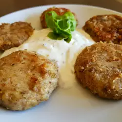 Bean and Chia Patties with a Gorgeous Sauce
