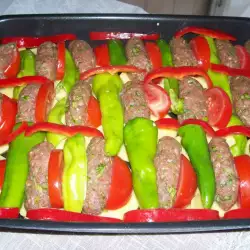 Meatballs with Vegetables in the Oven
