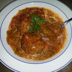 Meatball Stew with Green Beans