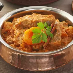 Lamb with Curry and Apricots
