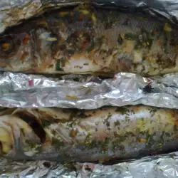 Sea Bass in Foil with Rosemary and Parsley