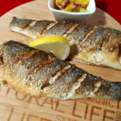 Grilled Sea Bass with Bay Leaf