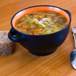 Soup with Dried Mushrooms
