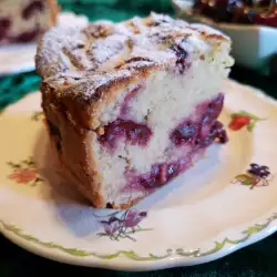 Easy Cake with Cherries