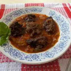 Rustic Summer Dish with Fried Livers