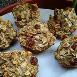 Flour Free Banana and Oats Muffins
