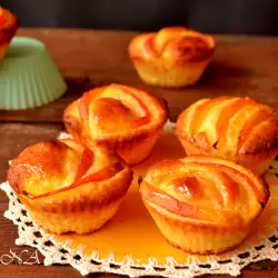 Peach Lemon Muffins