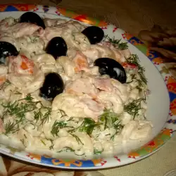 Macaroni, Chicken and Mayonnaise Salad