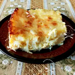Oven-Baked Macaroni with Milk and Eggs