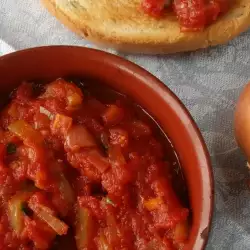 Summer Dish with Tomatoes and Onions