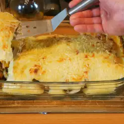 Mexican Enchiladas with Minced Meat and White Cheese