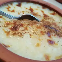 Baked Milk with Rice