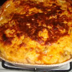 Moussaka with Rice and Leeks