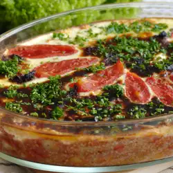 Moussaka with Minced Meat and Vegetables