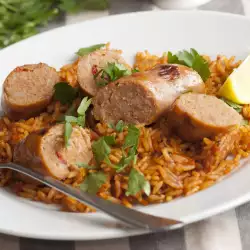 Rice with Sausage and Tomato Sauce