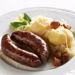 Sausage with White Wine