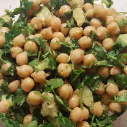 Parsley Salad with Chickpeas and Avocado