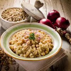 Monastery Style Chickpeas with Rice