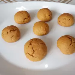 Crinkle Pumpkin Cookies