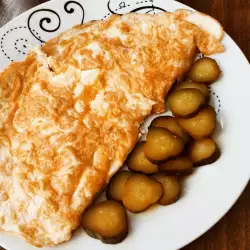 Omelette with Feta Cheese and Cheese